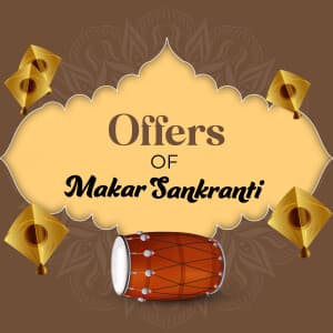 Makar Sankranti Offers templates