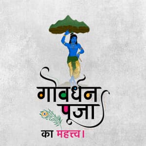 Importance of Govardhan Puja templates