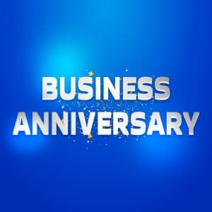 Business Anniversary templates