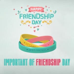 Important of friendship day