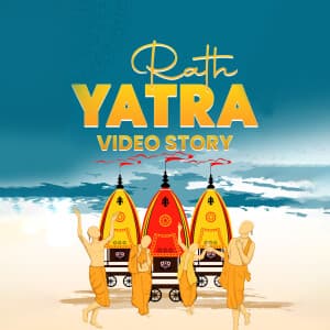 Rath Yatra Video Story templates