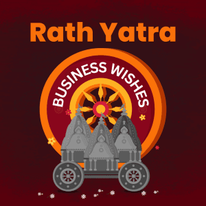 Rath Yatra Business Wishes templates