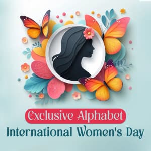 Exclusive Alphabet - International Women's Day