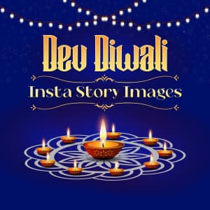 Dev Diwali Insta Story Images templates