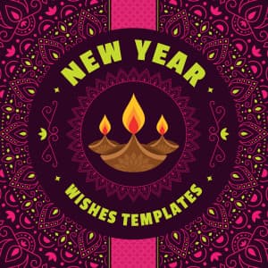 New Year Wishes Templates