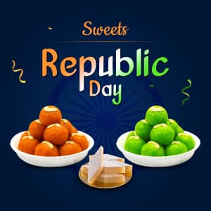 Sweets - Republic Day templates