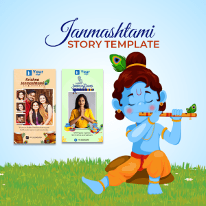 Janmashtami Story Template templates