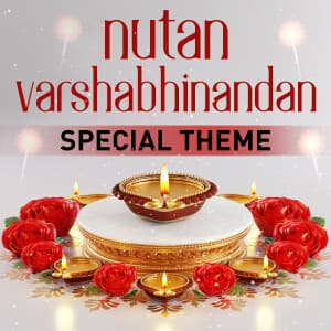 Nutan Varshabhinandan Special Theme templates