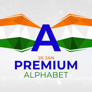 26 Jan Premium Alphabet