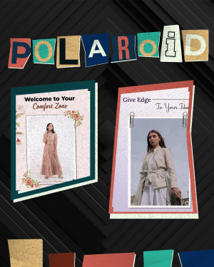 Polaroid templates