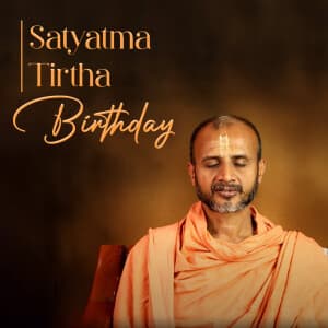 Satyatma Tirtha Birthday