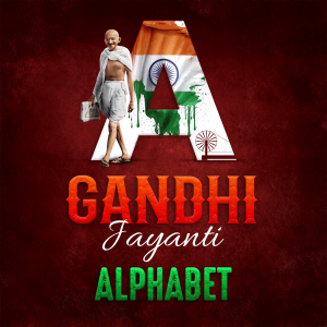 Gandhi Jayanti Alphabet