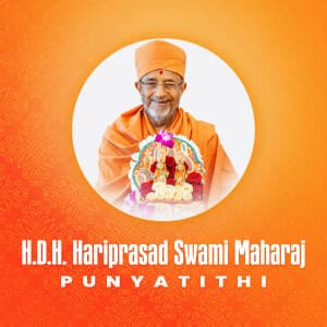 H.D.H. Hariprasad Swami Maharaj Punyatithi