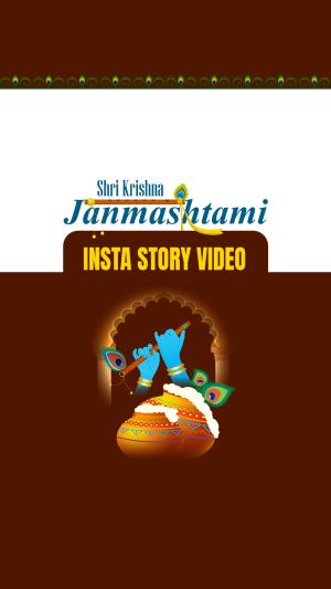 Janmashtami Insta Story Video