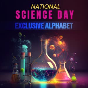 Exclusive Alphabet - National Science Day