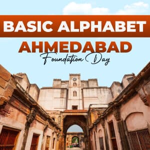 Basic Alphabet - Ahmedabad Foundation Day