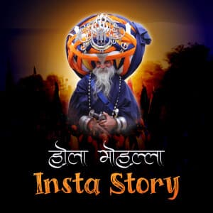 Hola Mohalla insta Story templates