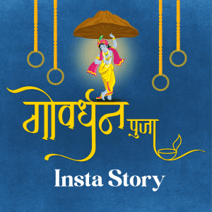 Govardhan Puja Insta story templates