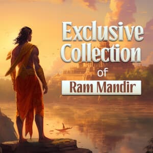Exclusive collection of ram mandir