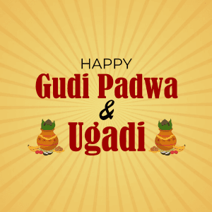 Gudi Padwa And Ugadi Wishes templates