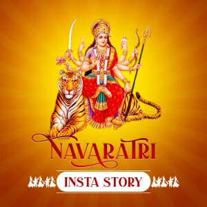 Navratri Insta Story templates