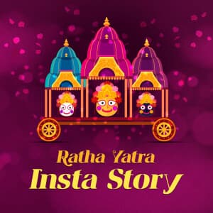 Rath Yatra Insta Story templates