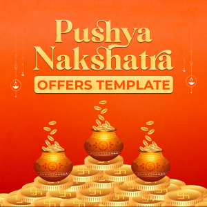 Pushya Nakshatra Offers Templates