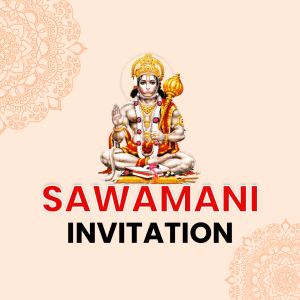 Sawamani Invitation templates