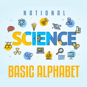 Basic Alphabet - National Science Day