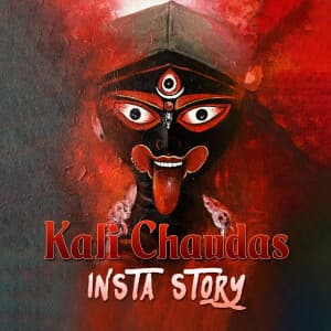 Kali Chaudas Insta Story