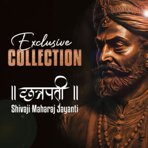 Exclusive Collection - Chhatrapati Shivaji Maharaj Jayanti templates