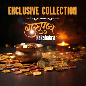 Exclusive Collection - Guru pushya nakshatra templates