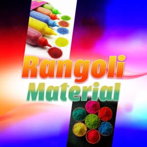 Rangoli Material