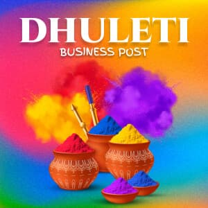 Business post - Dhuleti templates