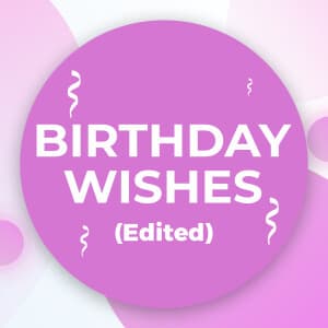 Birthday Wishes (Edited) templates