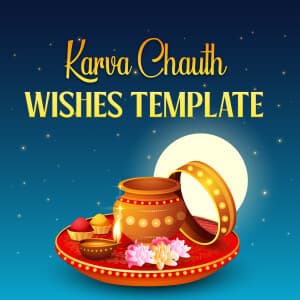 Karva Chauth Wishes Templates