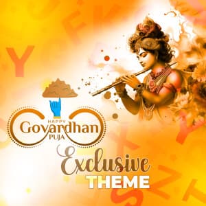 Govardhan Puja Exclusive Theme templates