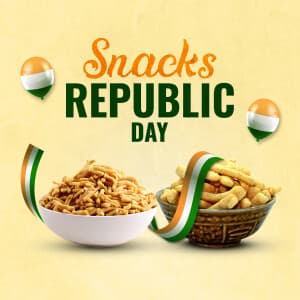 Snacks - Republic Day templates