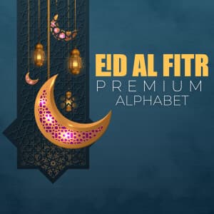 Premium Alphabet - Eid al Fitr templates