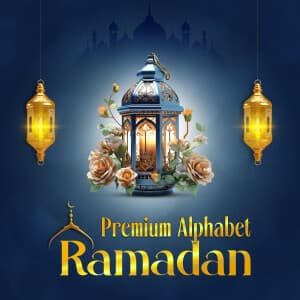 Premium Alphabet - Ramadan templates