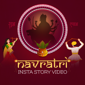 Navratri Insta Story Video