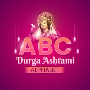 Durga Ashtami Alphabet