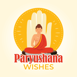 Paryushana Wishes Templets templates
