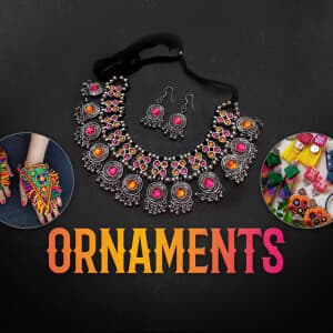Navratri Ornaments templates