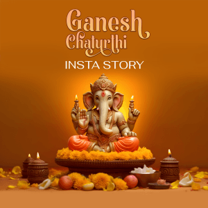 Ganesh Chaturthi Insta Story templates