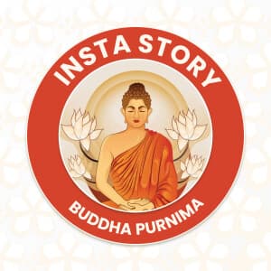Insta story - Buddha Purnima templates