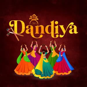 Navratri Dandiya templates
