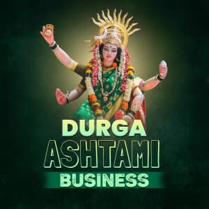 Durga Ashtami Business templates