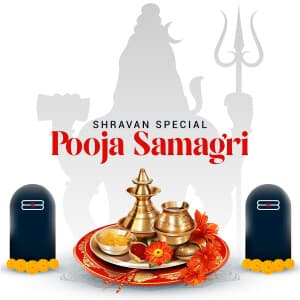 Shravan Special Pooja Samagri templates