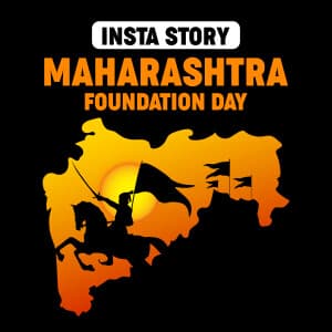 Insta Story - Maharashtra Foundation Day templates